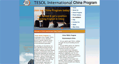 Desktop Screenshot of americantesol.net